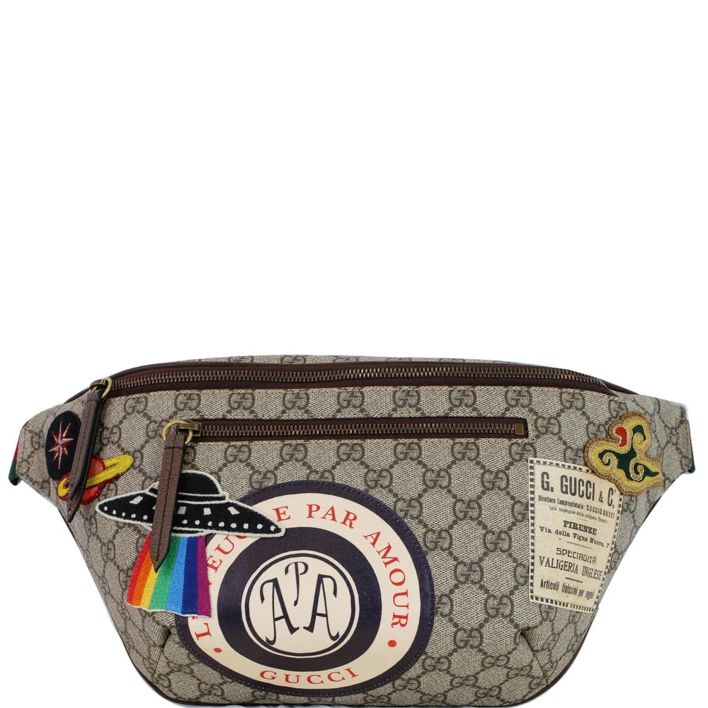 Gucci GG SUPREME COURRIER Monogram Belt