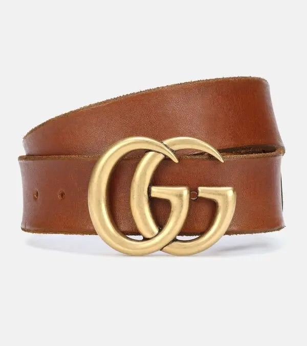 Gucci GG MARMONT Leather Calfskin Belt