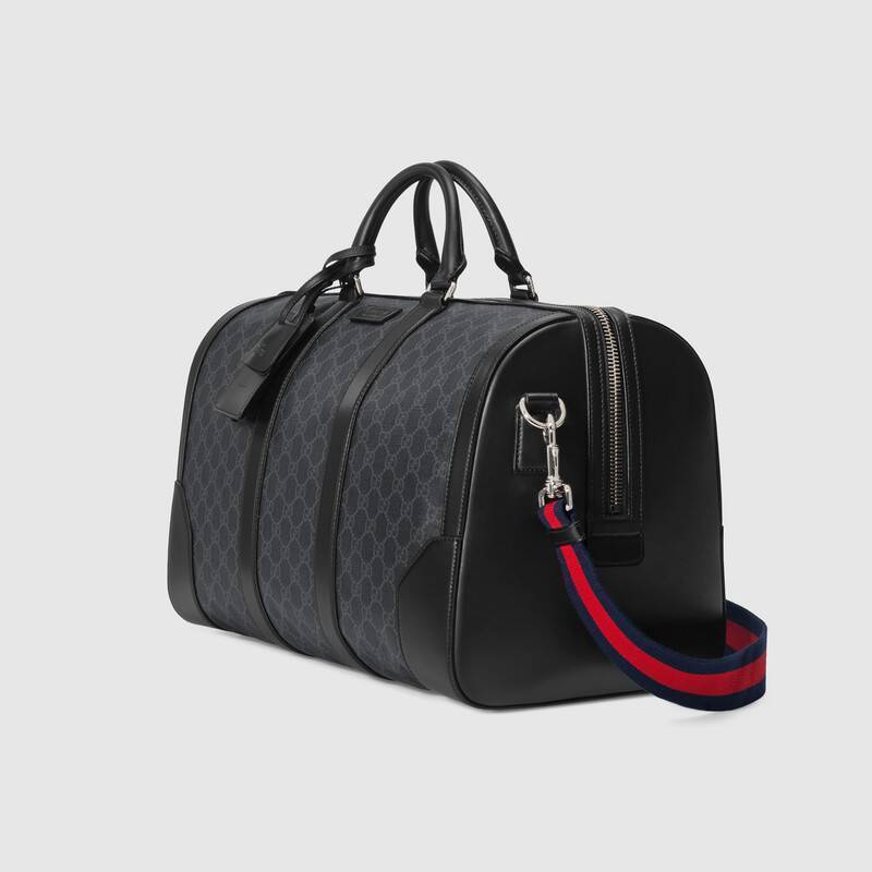 Gucci GG COATED CAVAS DUFFLE Logo Apparel