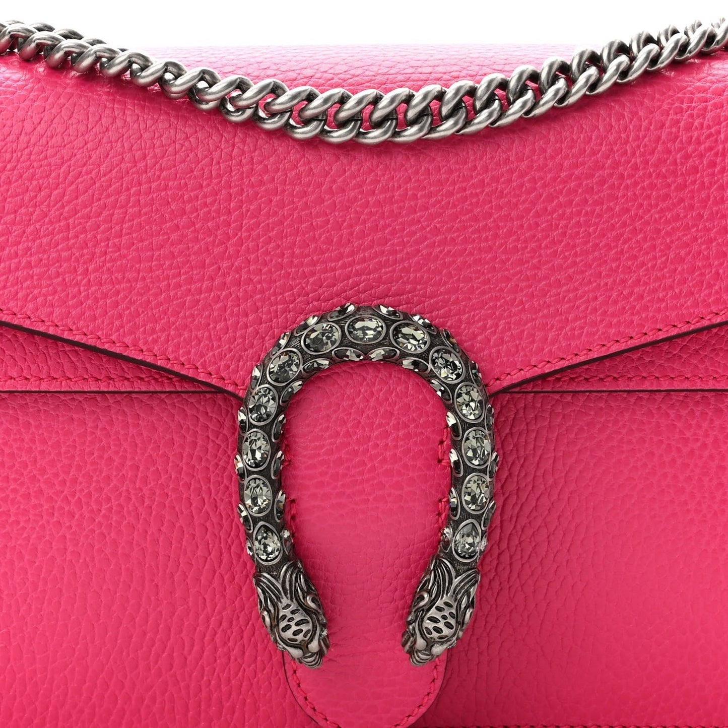 Gucci GRAINED DIONYSUS Leather Calfskin Mini Travel Bag
