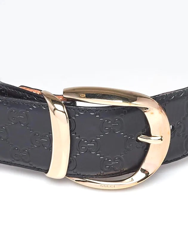 Gucci & ELASTIC WIDE Leather Belt