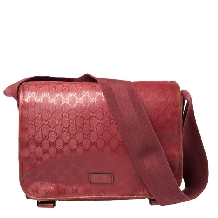 Gucci GG IMPRIME MAMAS DIAPER Monogram Travel Bag