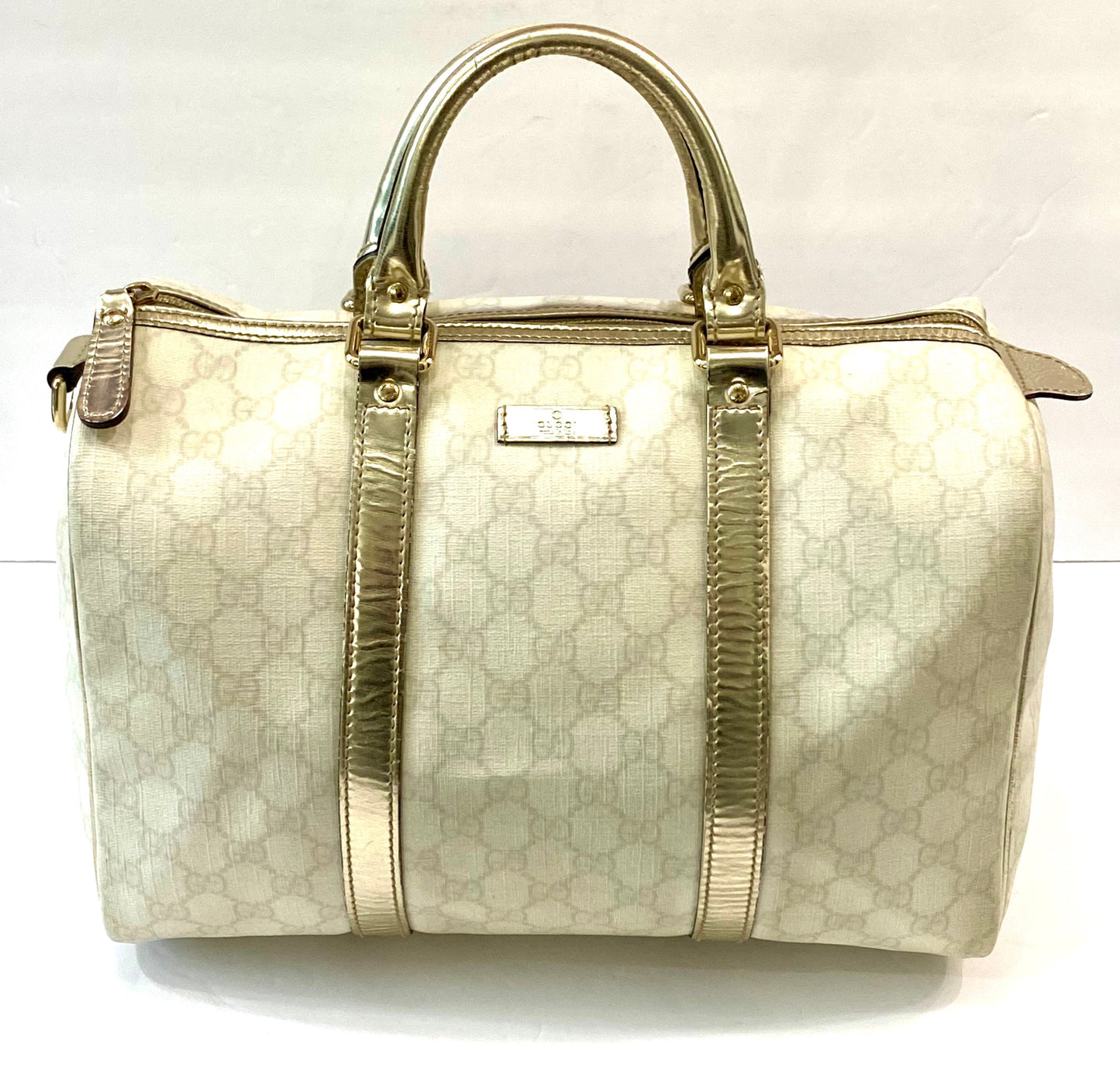 Gucci IMPRIME JOY BOSTON Monogram Medium Travel Bag