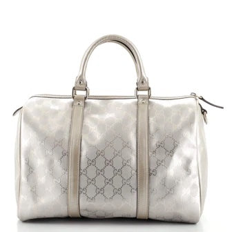 Gucci IMPRIME JOY BOSTON Monogram Medium Travel Bag