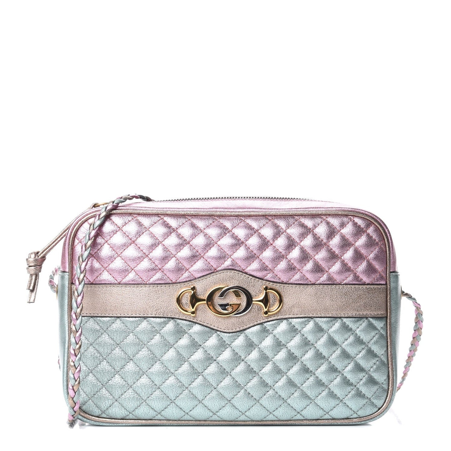 Gucci NAPPA ZUMI Leather Shoulder Bag