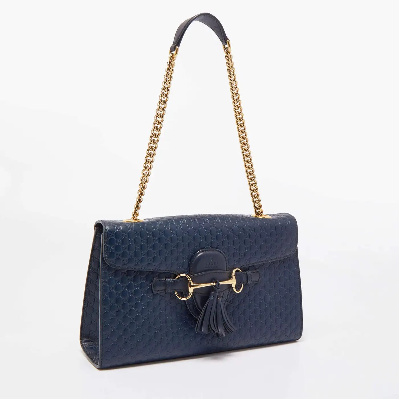 Gucci Microguccissima Leather Chain Medium Shoulder Bag