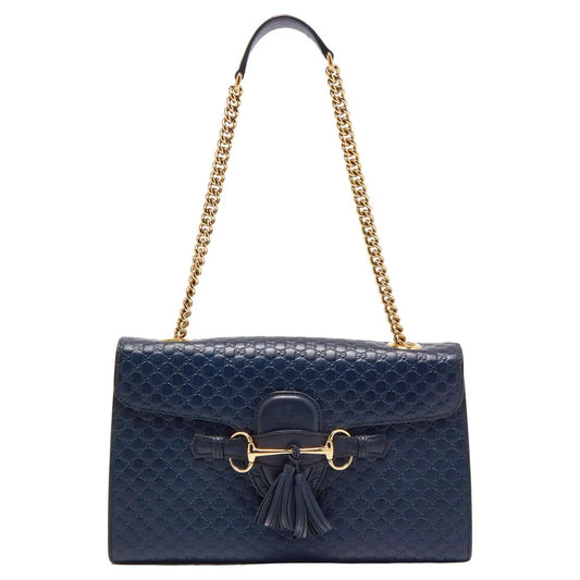Gucci Microguccissima Leather Chain Medium Shoulder Bag
