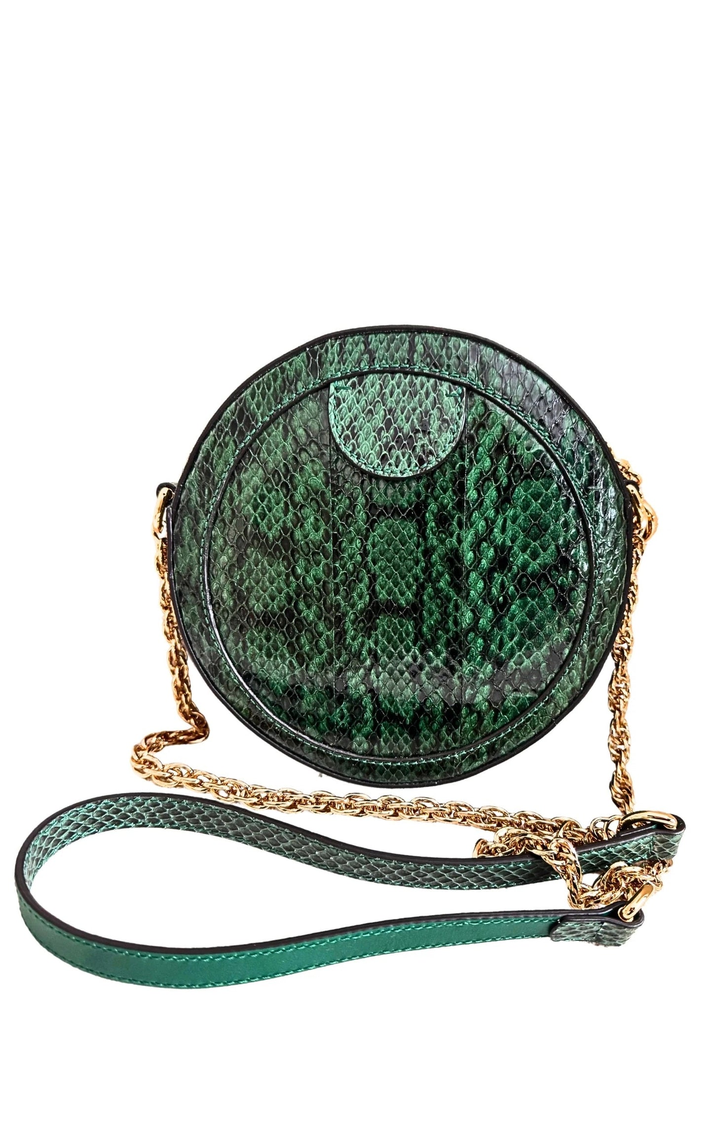 Gucci OPHIDIA Python Mini Crossbody Bag