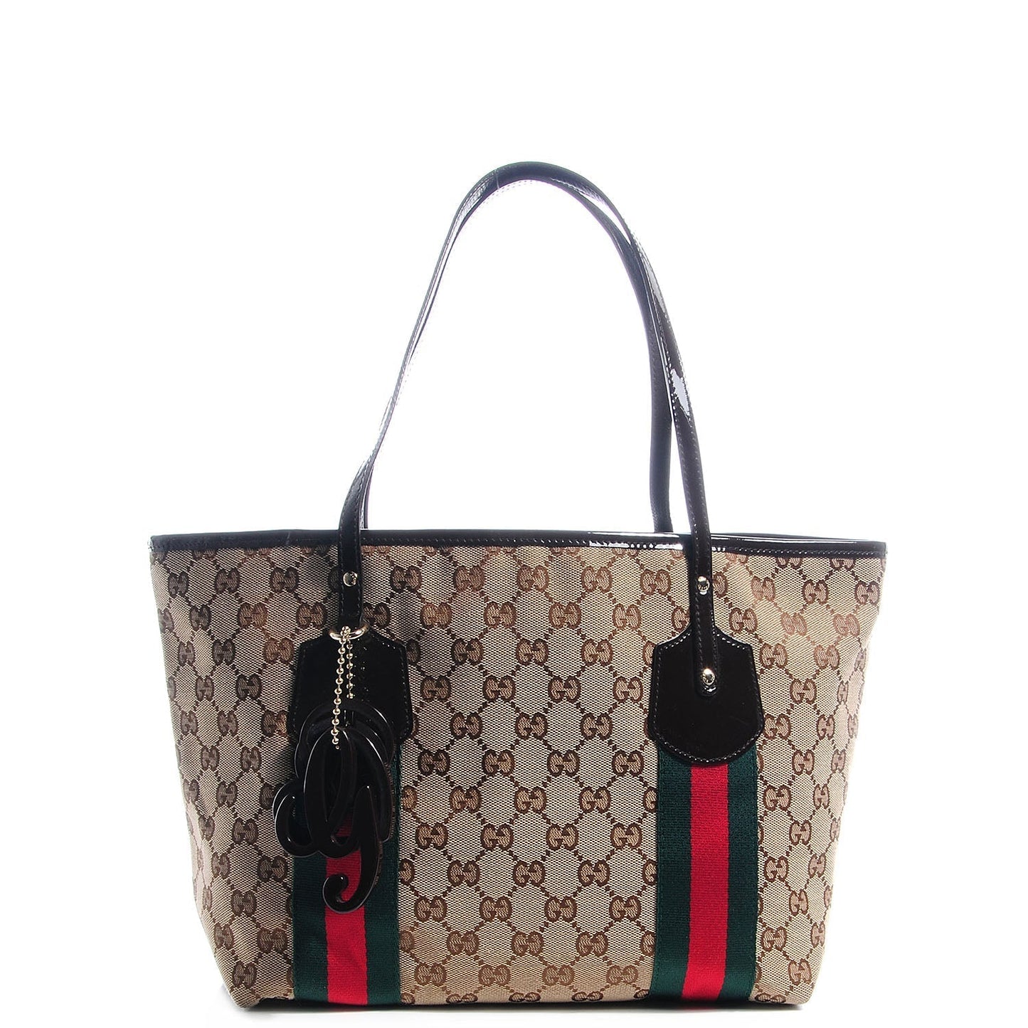 Gucci GG WEB JOLIE Monogram Tote Bag
