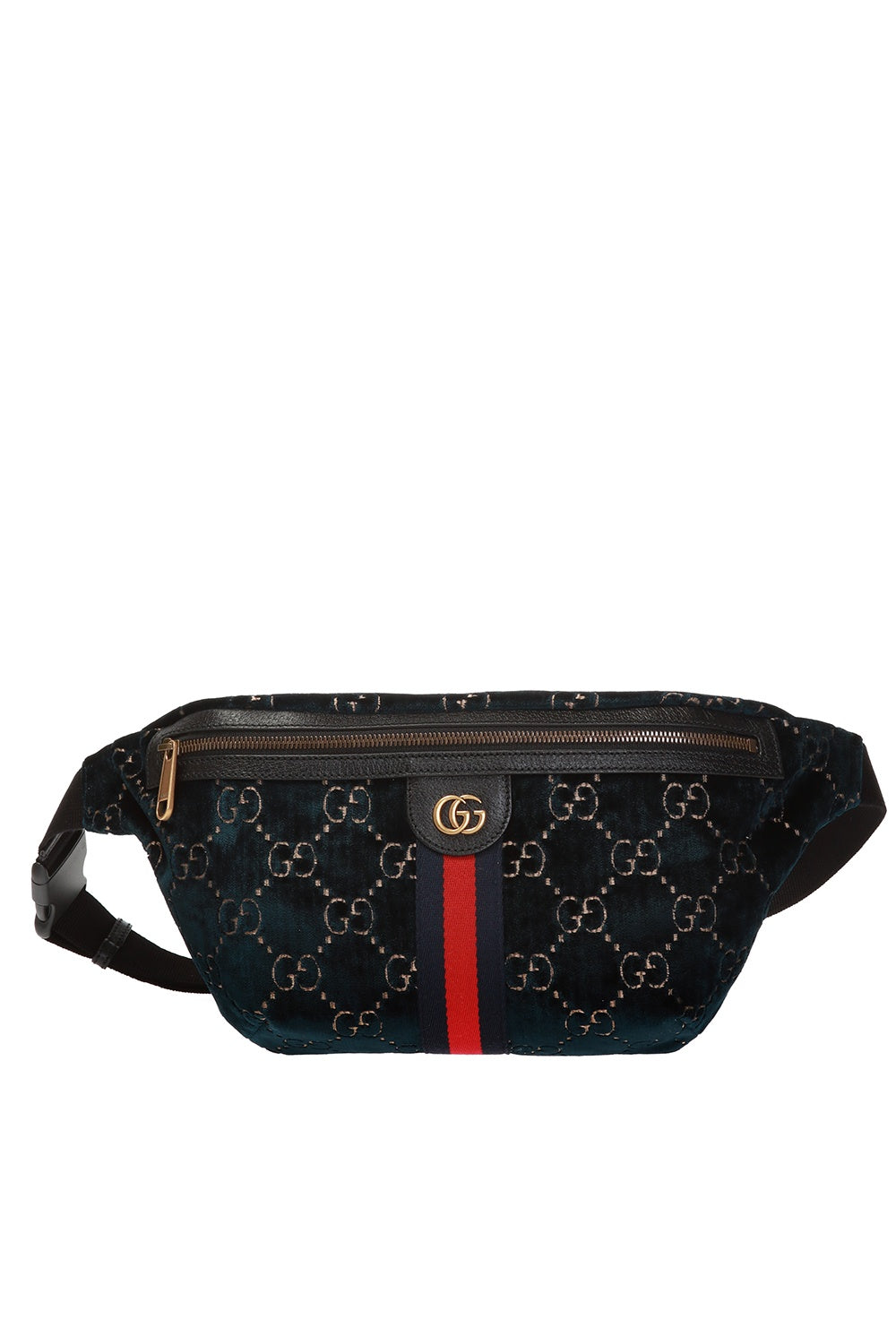 Gucci GG OPHIDIA WEB VELVET Large Belt
