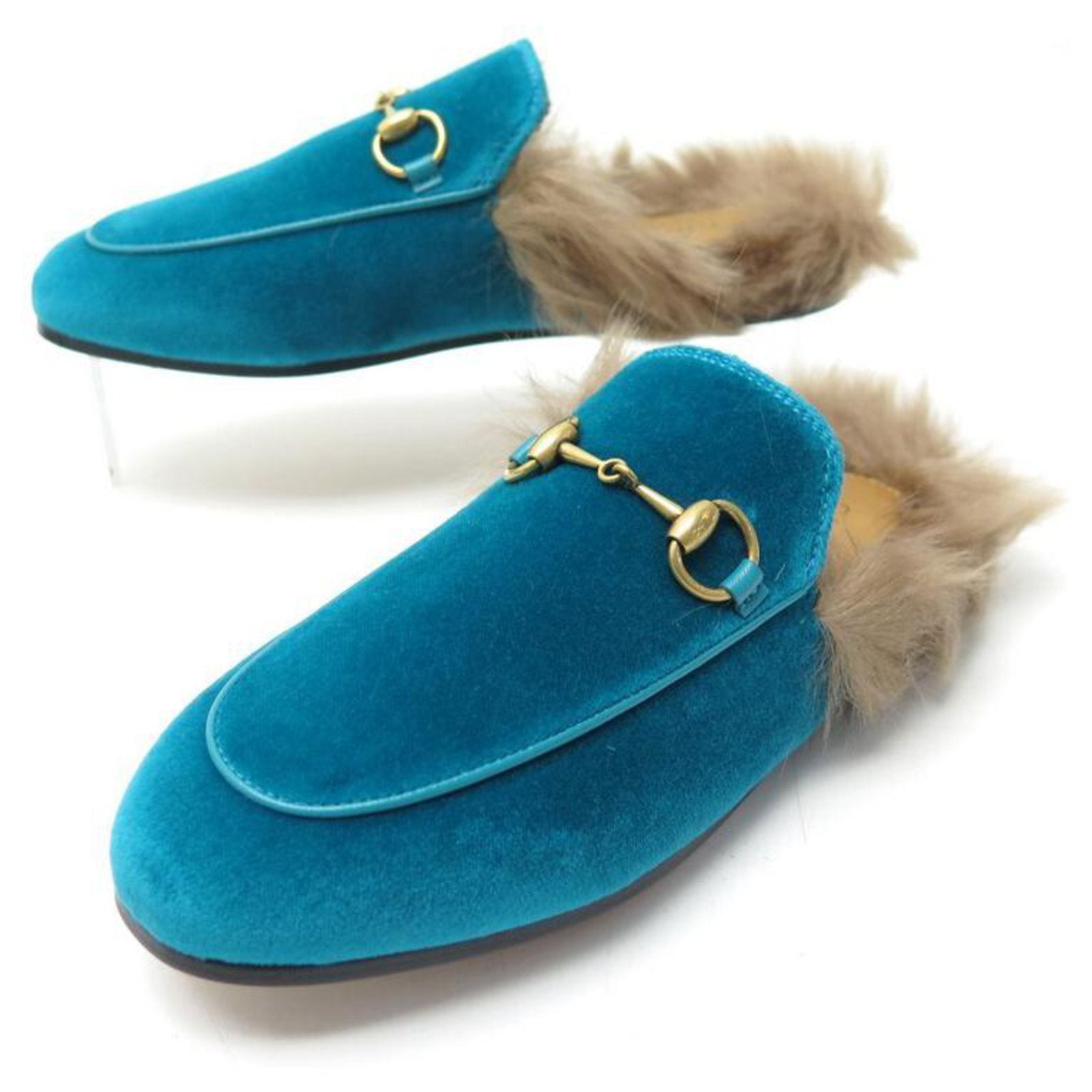 Gucci HORSEBIT VELVET MULES Shoes