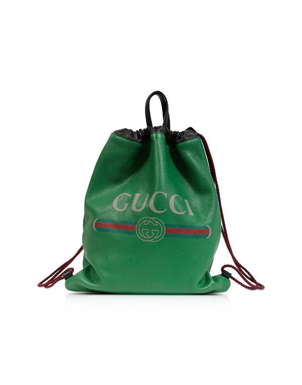 Gucci PRINTED BACKPACK Calfskin Jewelry