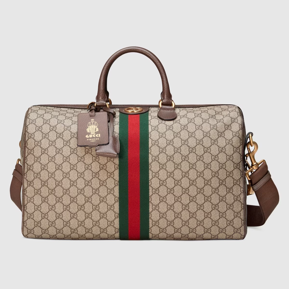 Gucci GG OPHIDIA SAVOY DUFFLE Medium Travel Bag