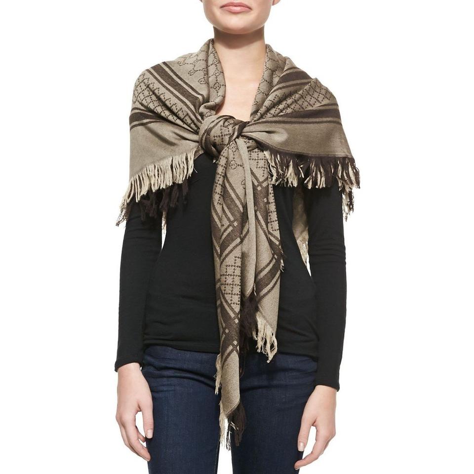 Gucci GG SURVIVE SILK SCARF SHAWL
