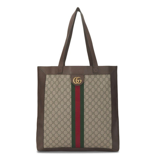 Gucci GG SUPREME OPHIDIA Canvas Large Tote Bag