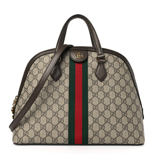 Gucci GG SUPREME OPHIDIA Medium Travel Bag