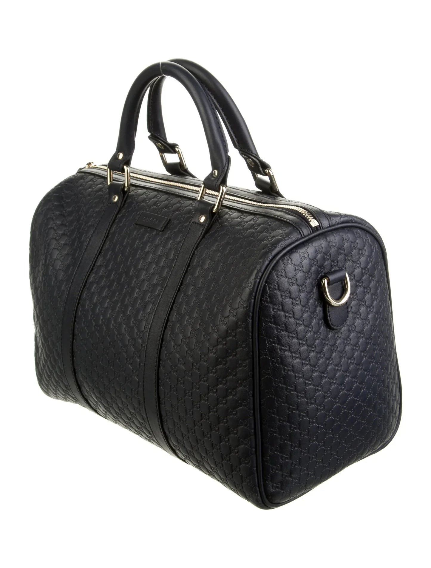 Gucci NICE BOSTON Leather Travel Bag