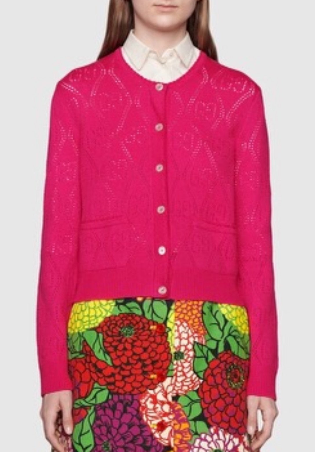 Gucci KNIT CARDIGAN Wool Apparel