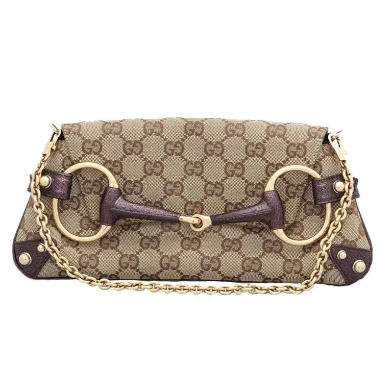 Gucci X TOM FORD HORSEBIT Monogram Clutch Bag