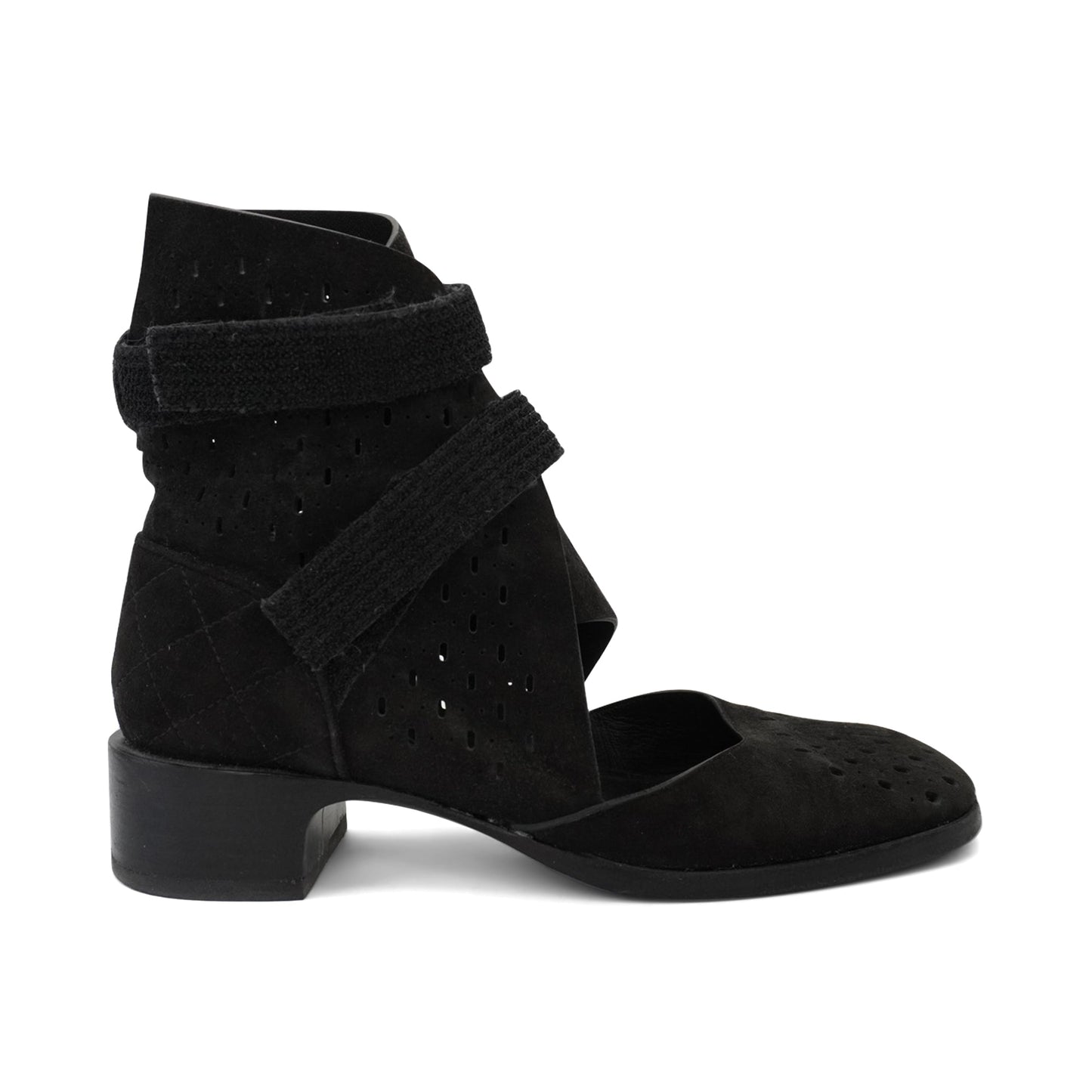 Chanel 'Spring 2017' Velcro Booties - Women's 35 Accessory