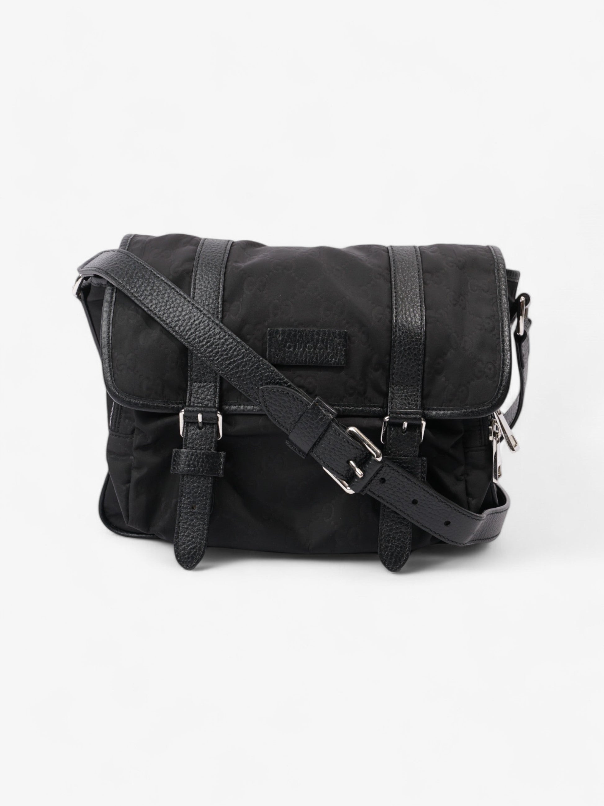 Gucci Messenger Bag Nylon Monogram Travel Bag