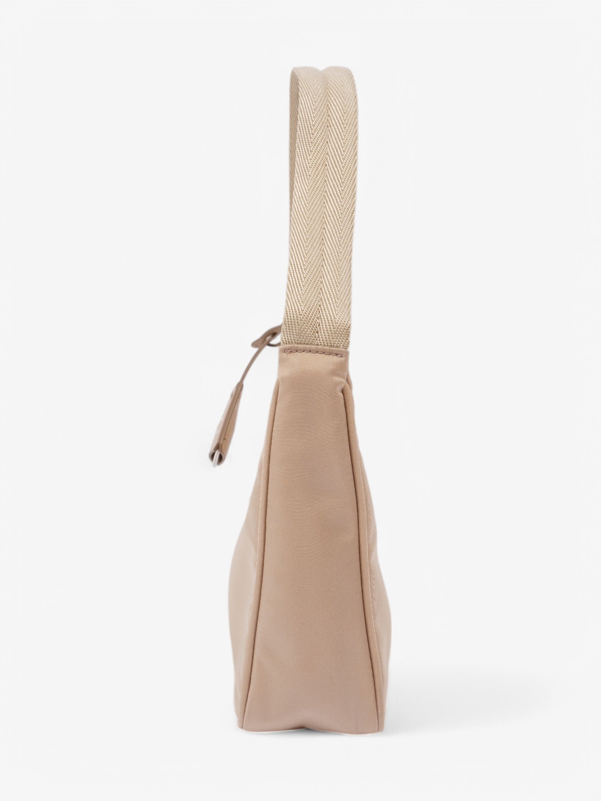 Prada Re Edition Shoulder Bag Nylon Beige