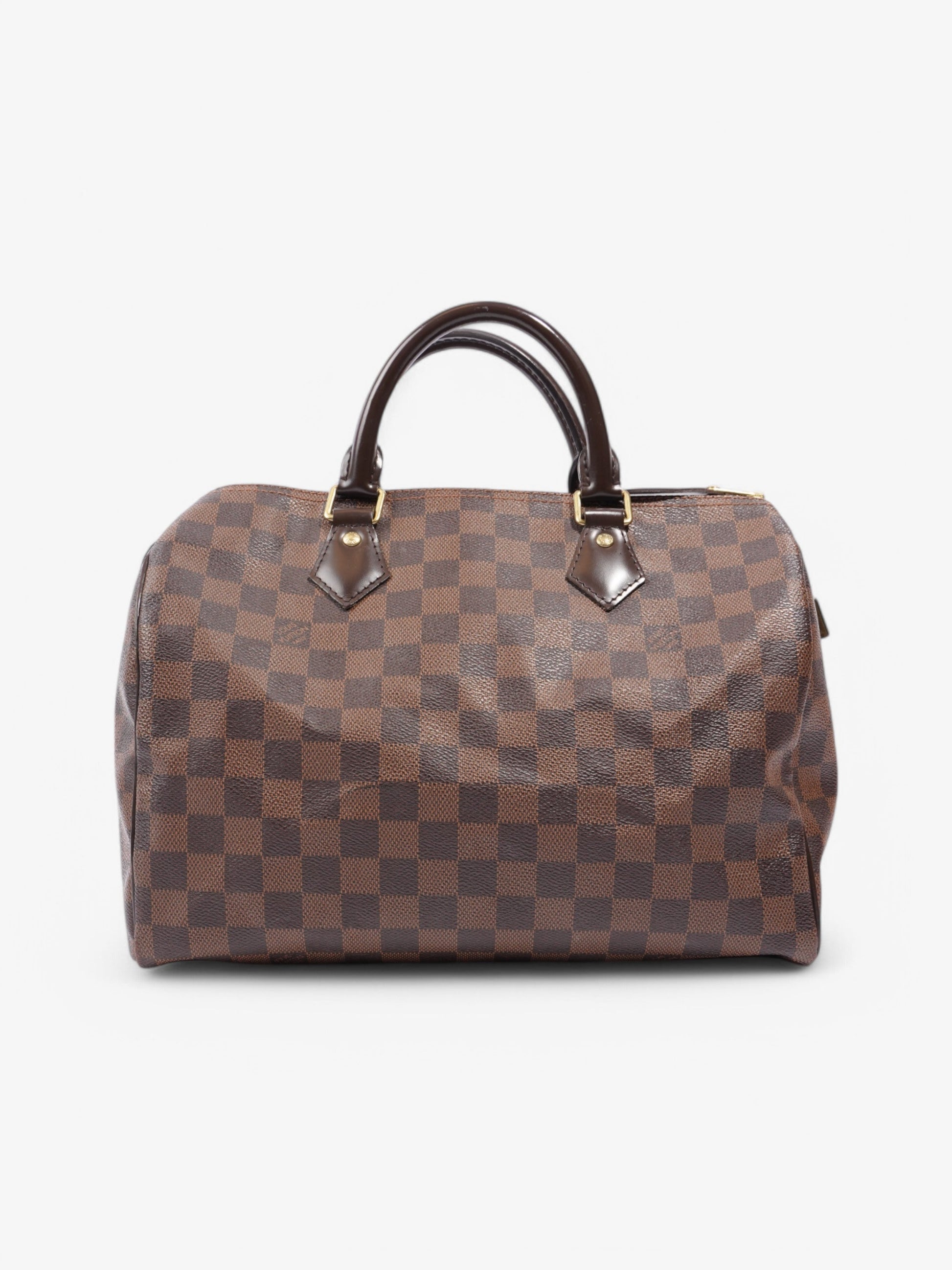 Louis Vuitton Speedy Ebene Coated 30 Canvas Coated Canvas Damier Apparel Canvas 52