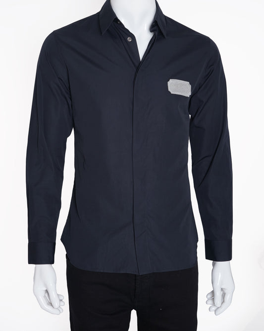 Dior Handbag Christian Shirt In Deep Blue