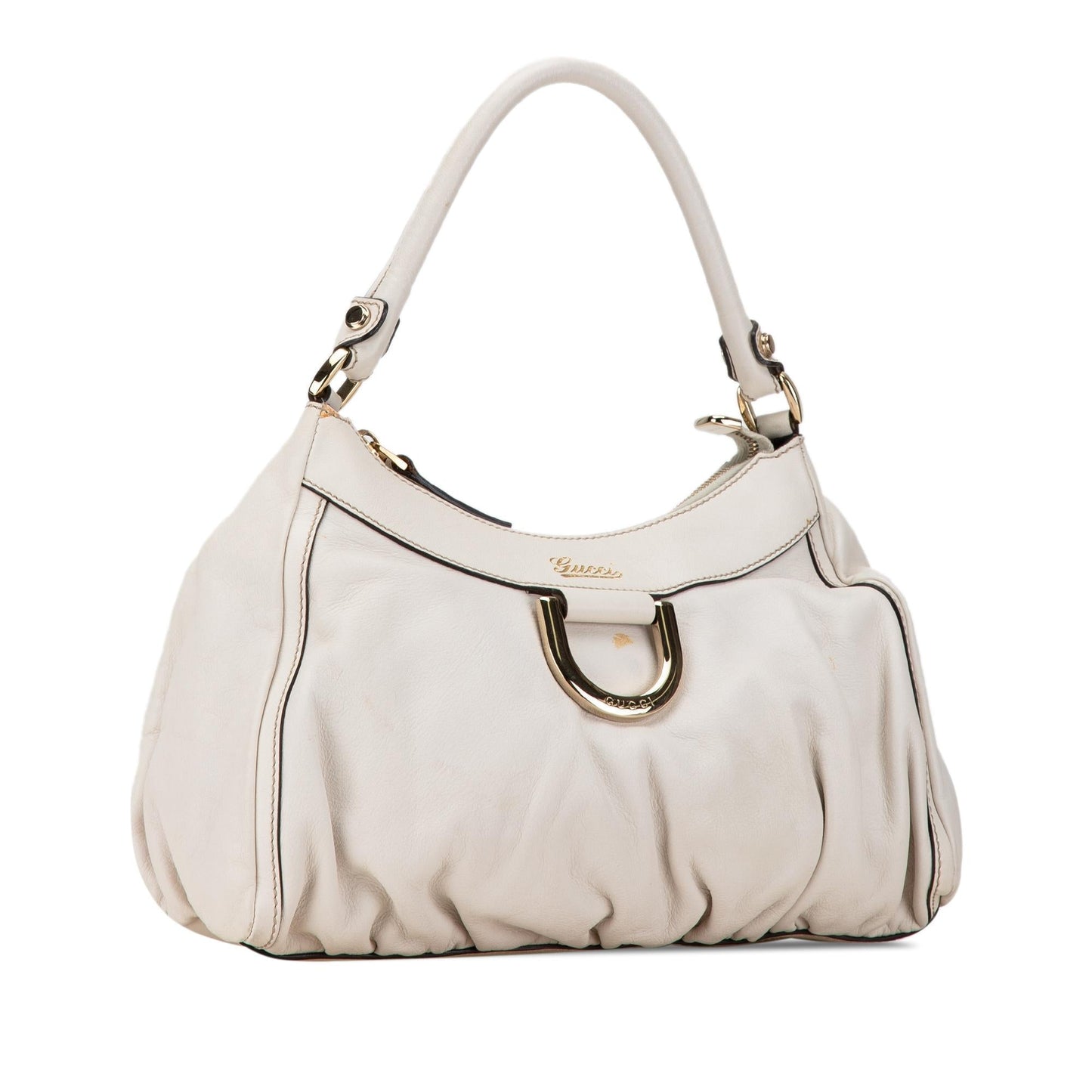 Gucci Abbey Ring Shoulder Bag Shg Tpzlht Leather Jewelry