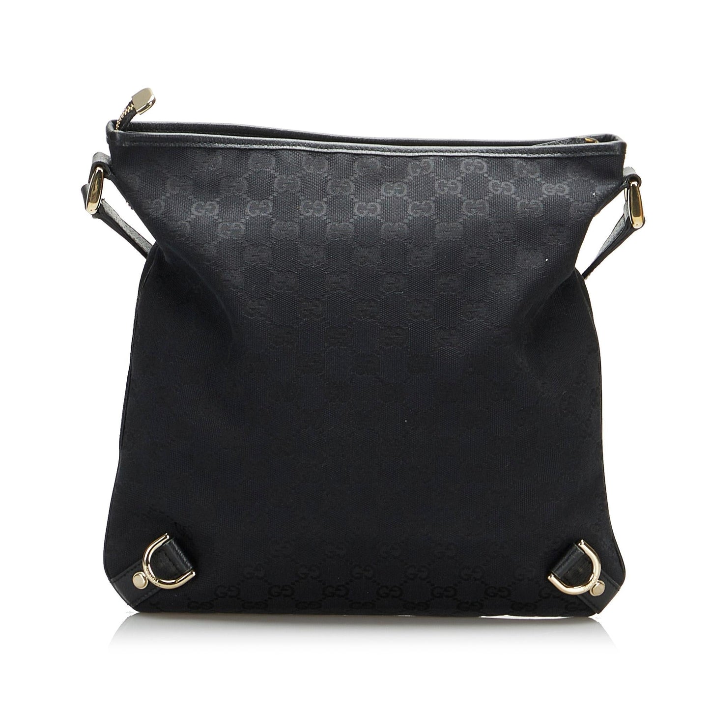 Gucci Abbey GG SHG-a3cW5L Canvas Black Crossbody Bag