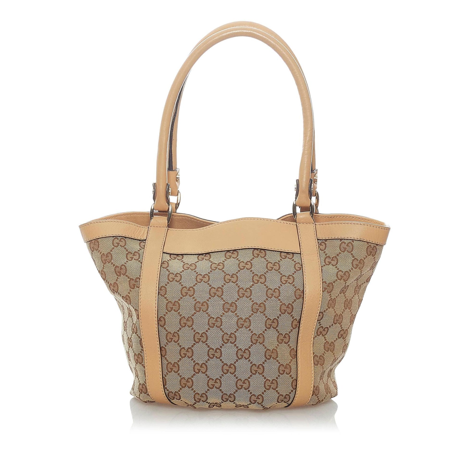Gucci Abbey GG SHG Canvas Brown Shoulder Bag Bag Shg