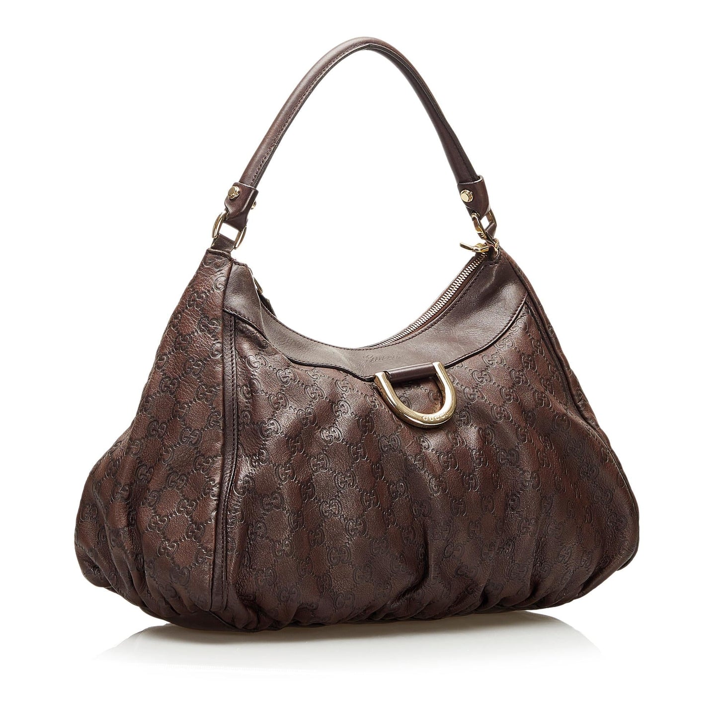 Gucci Abbey Guccissima SHG Calf Brown Shoulder Bag