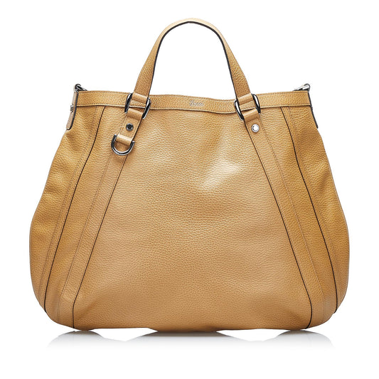 Gucci Abbey SHG-1BbP7g Calf Brown Shoulder Bag