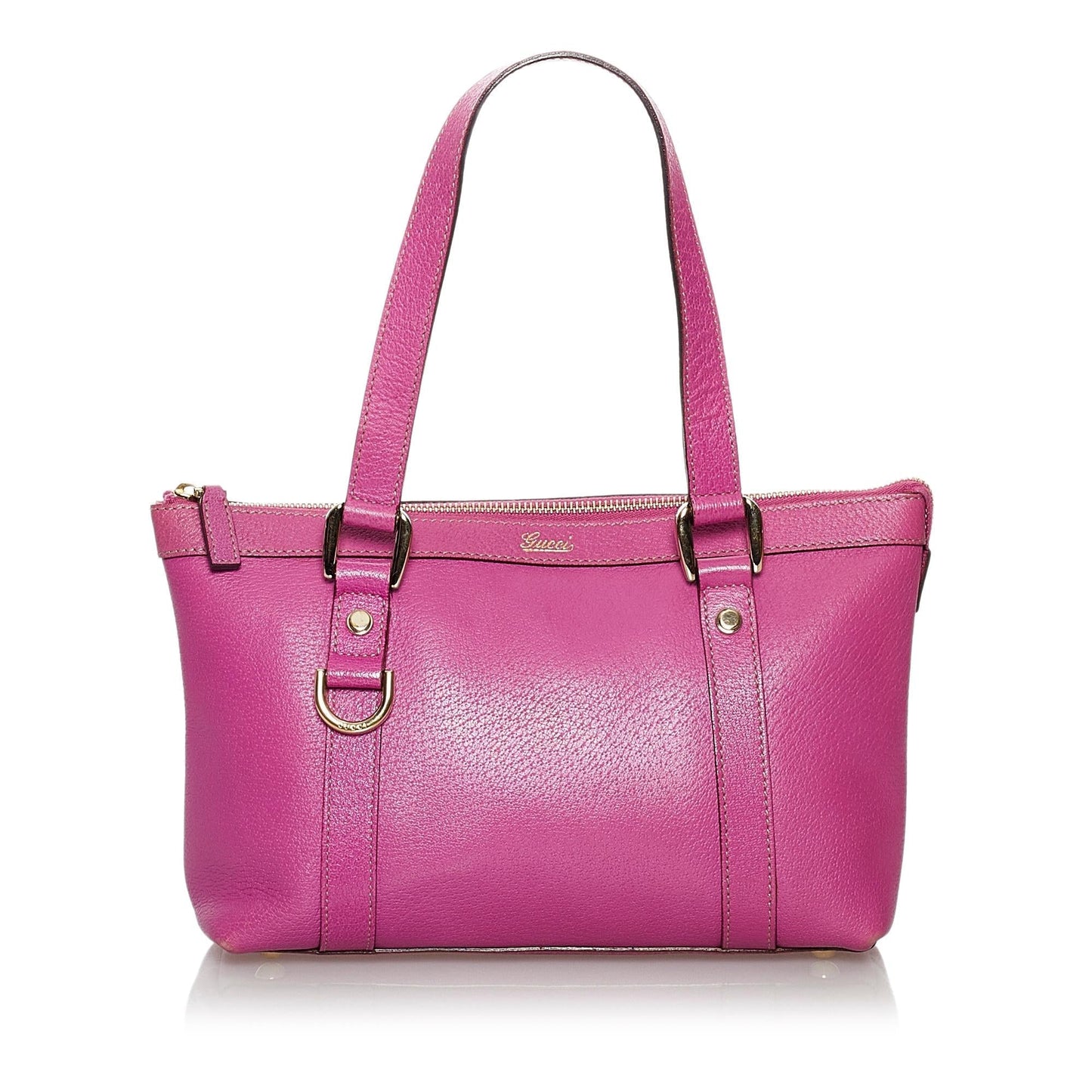 Gucci Abbey SHG Leather Calf Pink Satchel Bag Handbag Shg