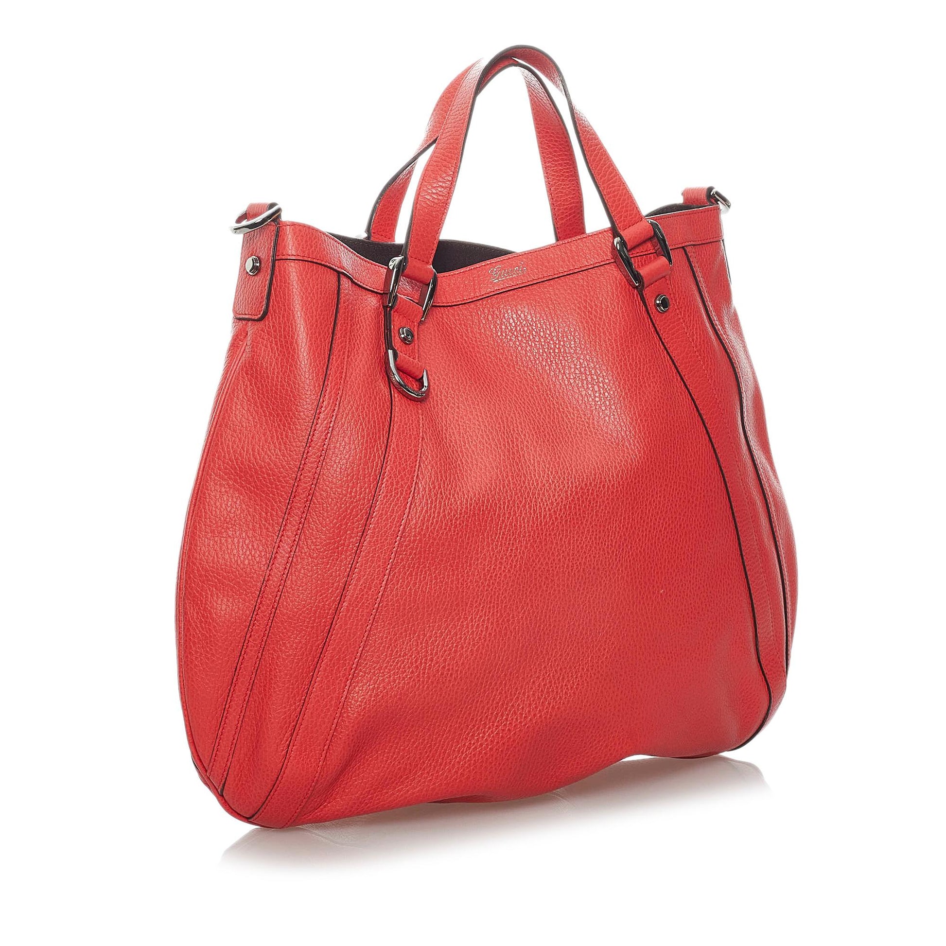 Gucci Abbey SHG Leather Calf Pink Satchel Bag