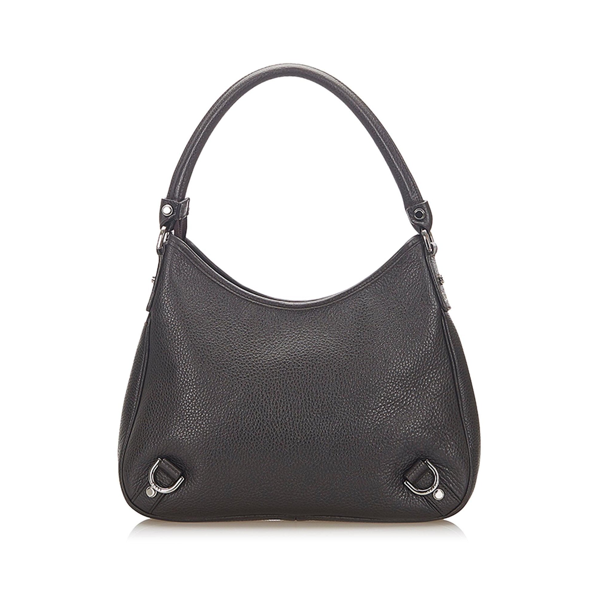 Gucci Abbey SHG Leather Calf Black Shoulder Bag