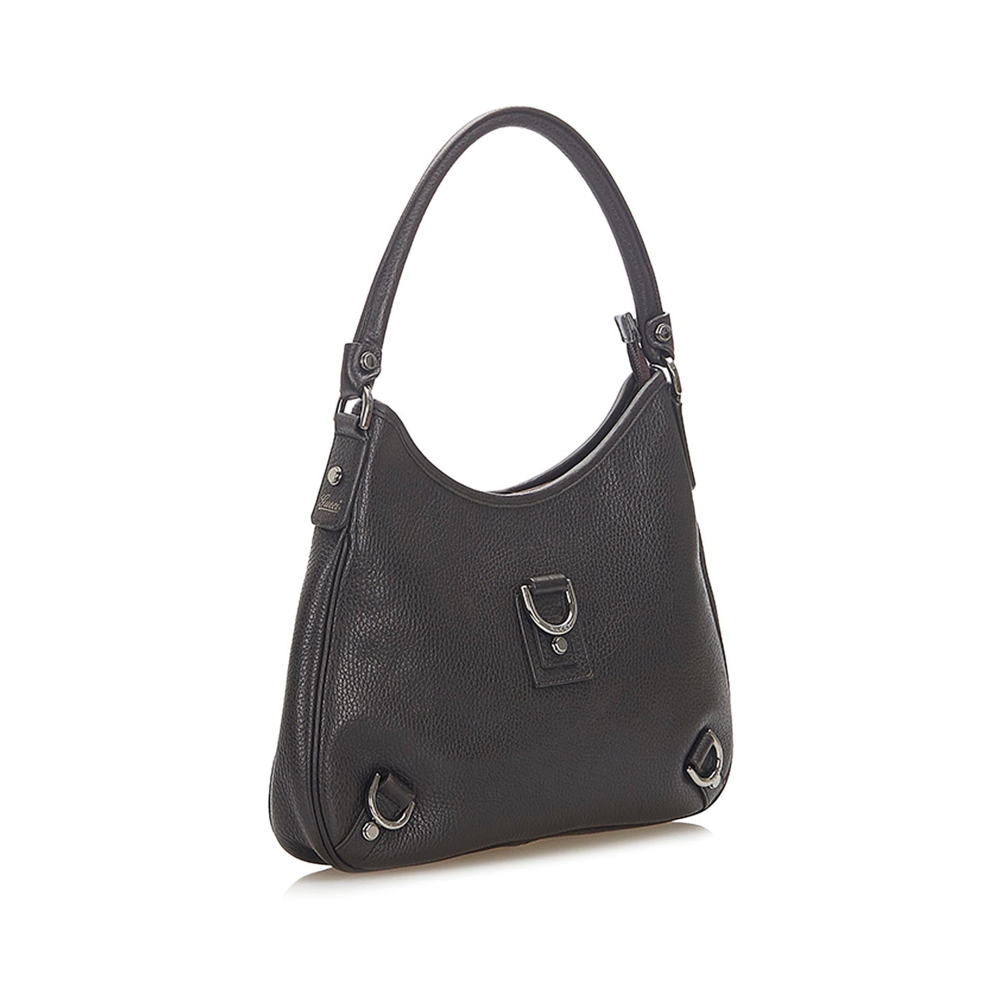 Gucci Abbey SHG Leather Calf Black Shoulder Bag
