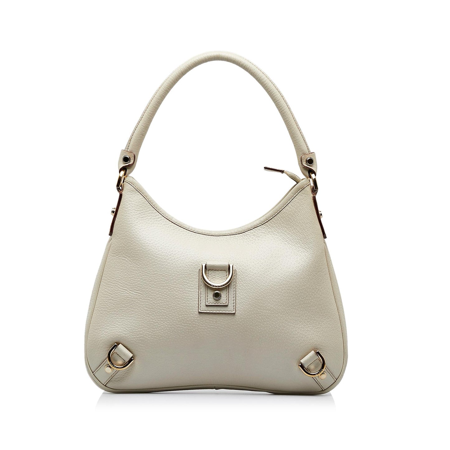 Gucci Abbey SHG-S51W9z Calf White Shoulder Bag