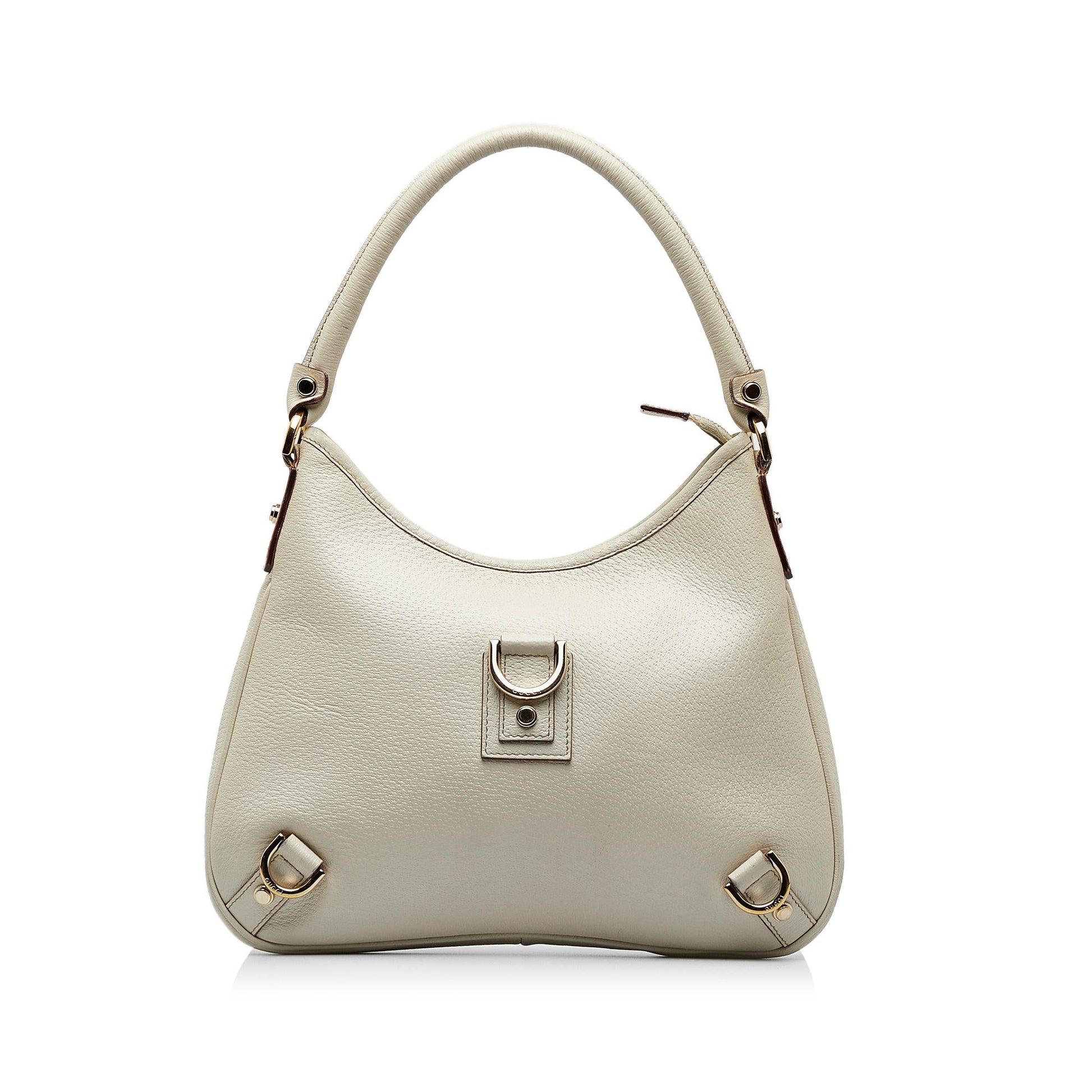 Gucci Abbey SHG-S51W9z Calf White Shoulder Bag