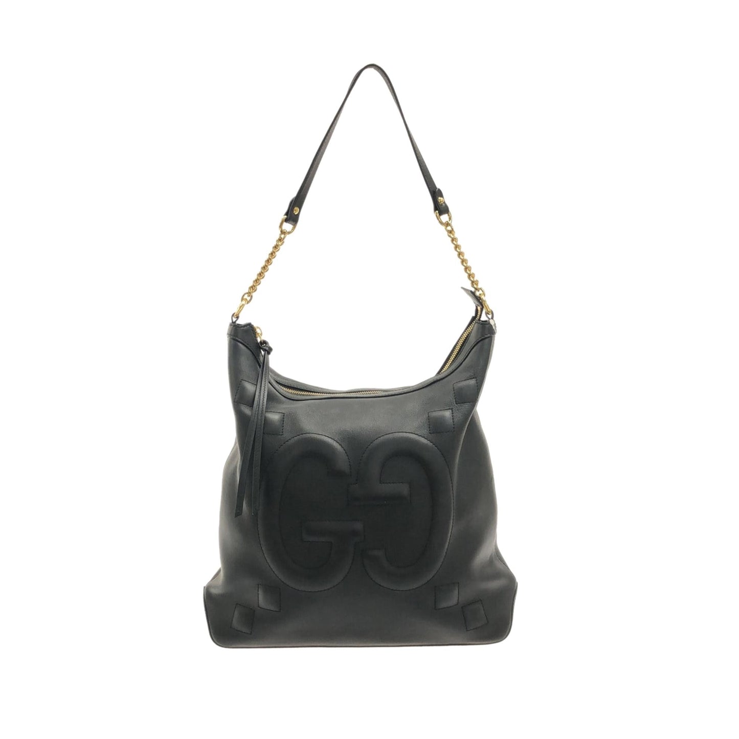 Gucci Apollo SHG-FUSHk9 Calf Black Shoulder Bag