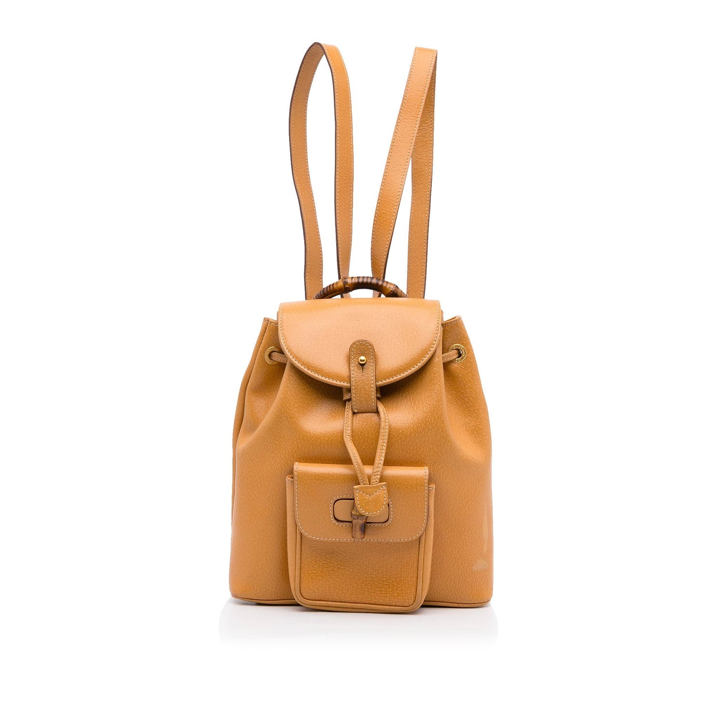Gucci Bamboo Backpack SHG-rO7cvV Calf Brown