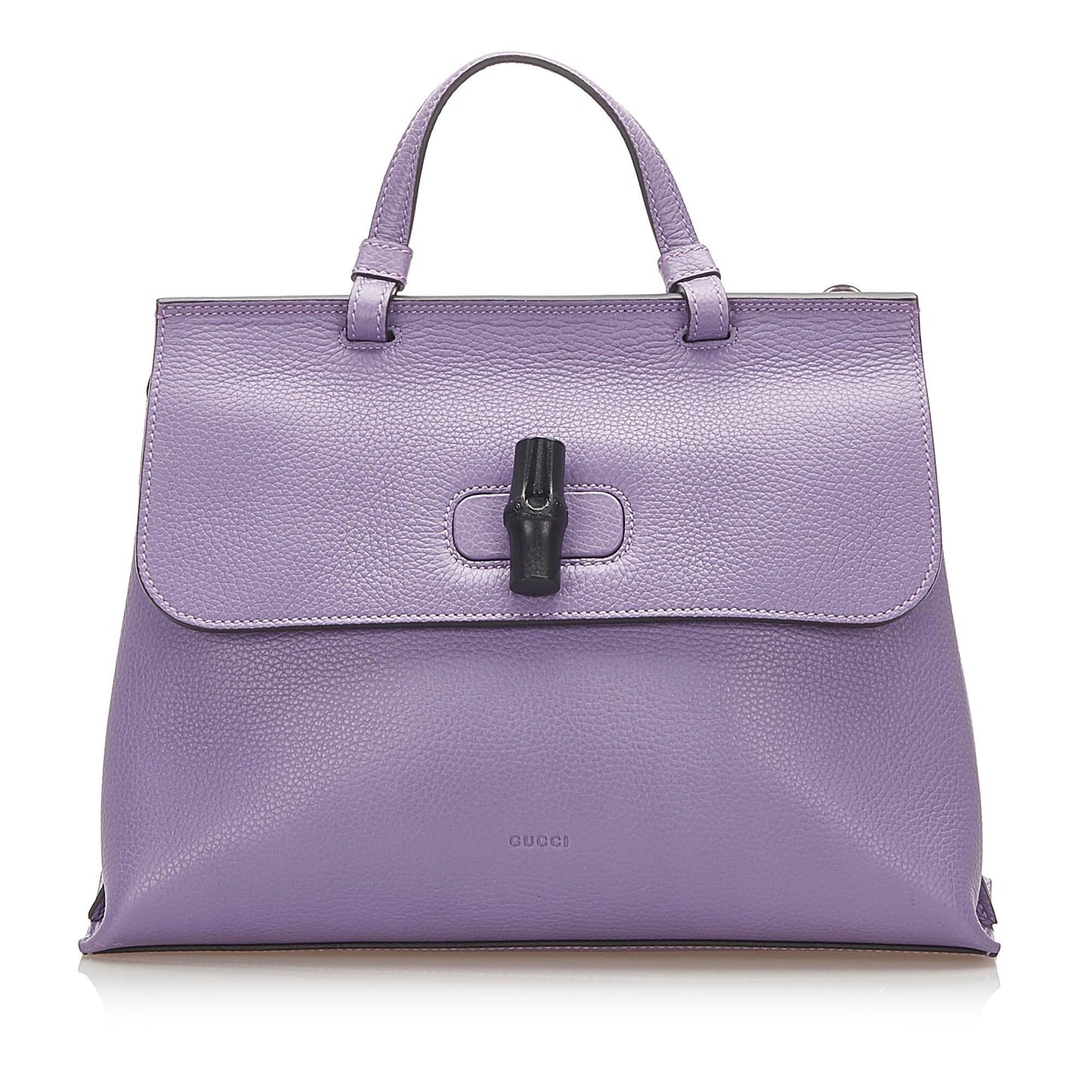 Gucci Bamboo Daily SHG Leather Calf Satchel Bag