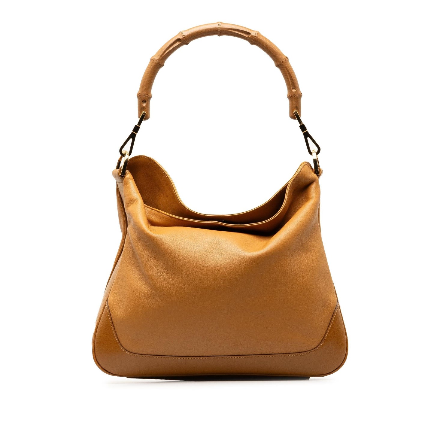 Gucci Bamboo Diana SHG-Gr6KBL Leather Calf Brown Satchel Bag