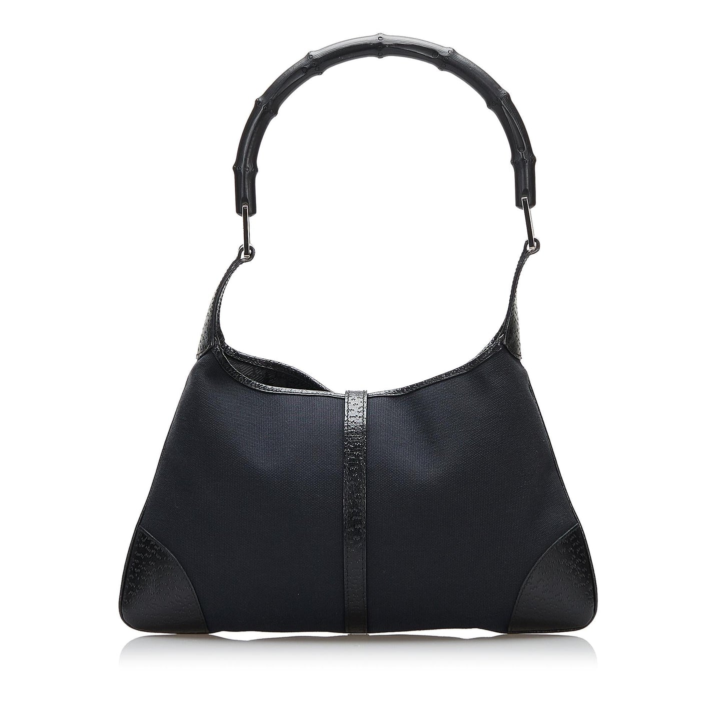 Gucci Bamboo Jackie SHG-sSCZyy Canvas Black Shoulder Bag