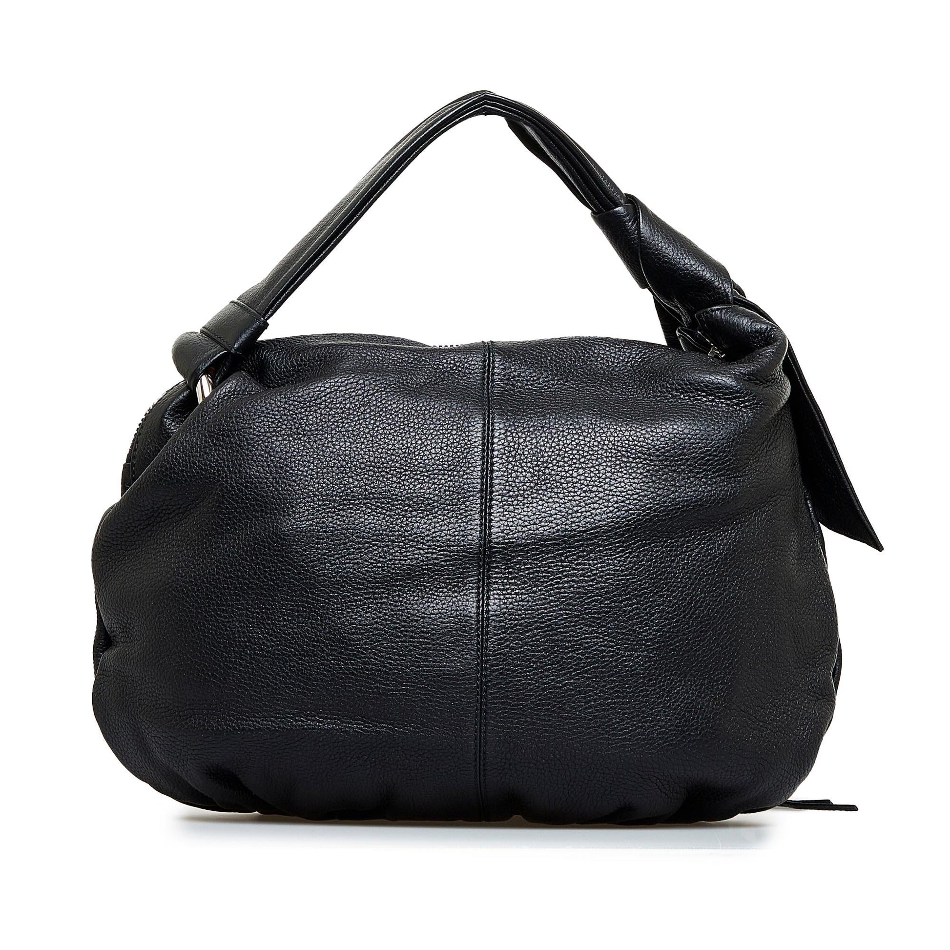 Gucci Bamboo Jungle SHG-5oWGPN Calf Black Shoulder Bag