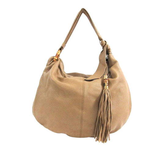Gucci Bamboo Jungle SHG Leather Calf Brown Shoulder Bag