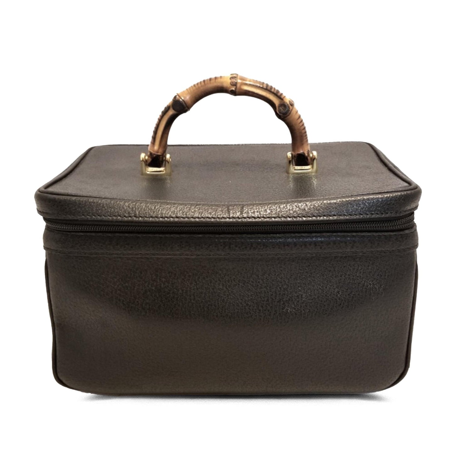 Gucci Bamboo Vanity SHG-pwS0uj Leather Calf Brown Handbag