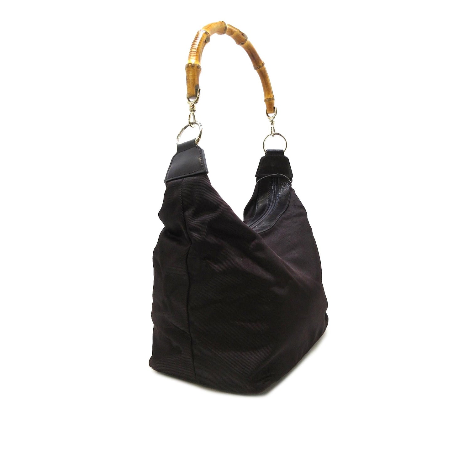 Gucci Bamboo SHG-4VDUV4 Nylon Shoulder Bag