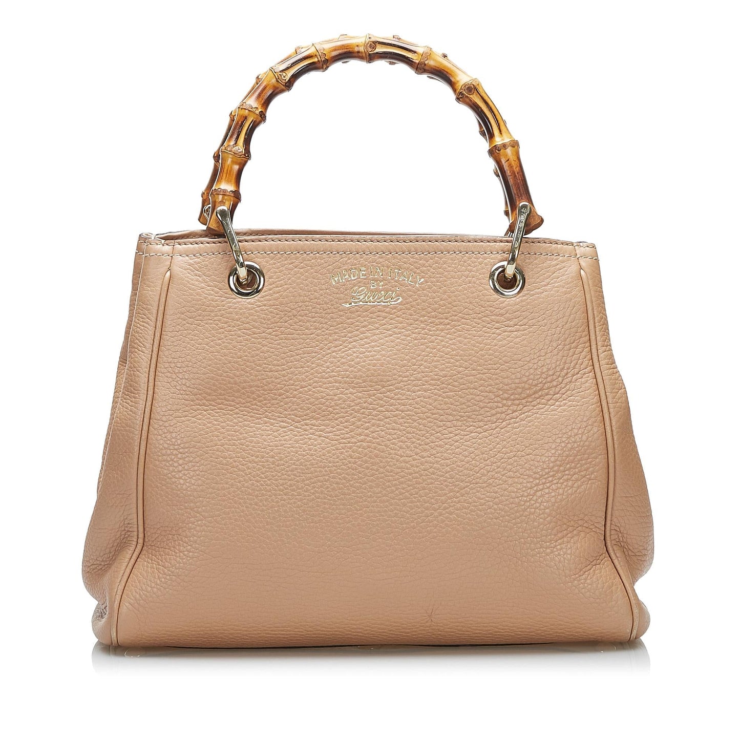 Gucci Bamboo Shopper SHG-AmPWrC Calf Brown Satchel Bag