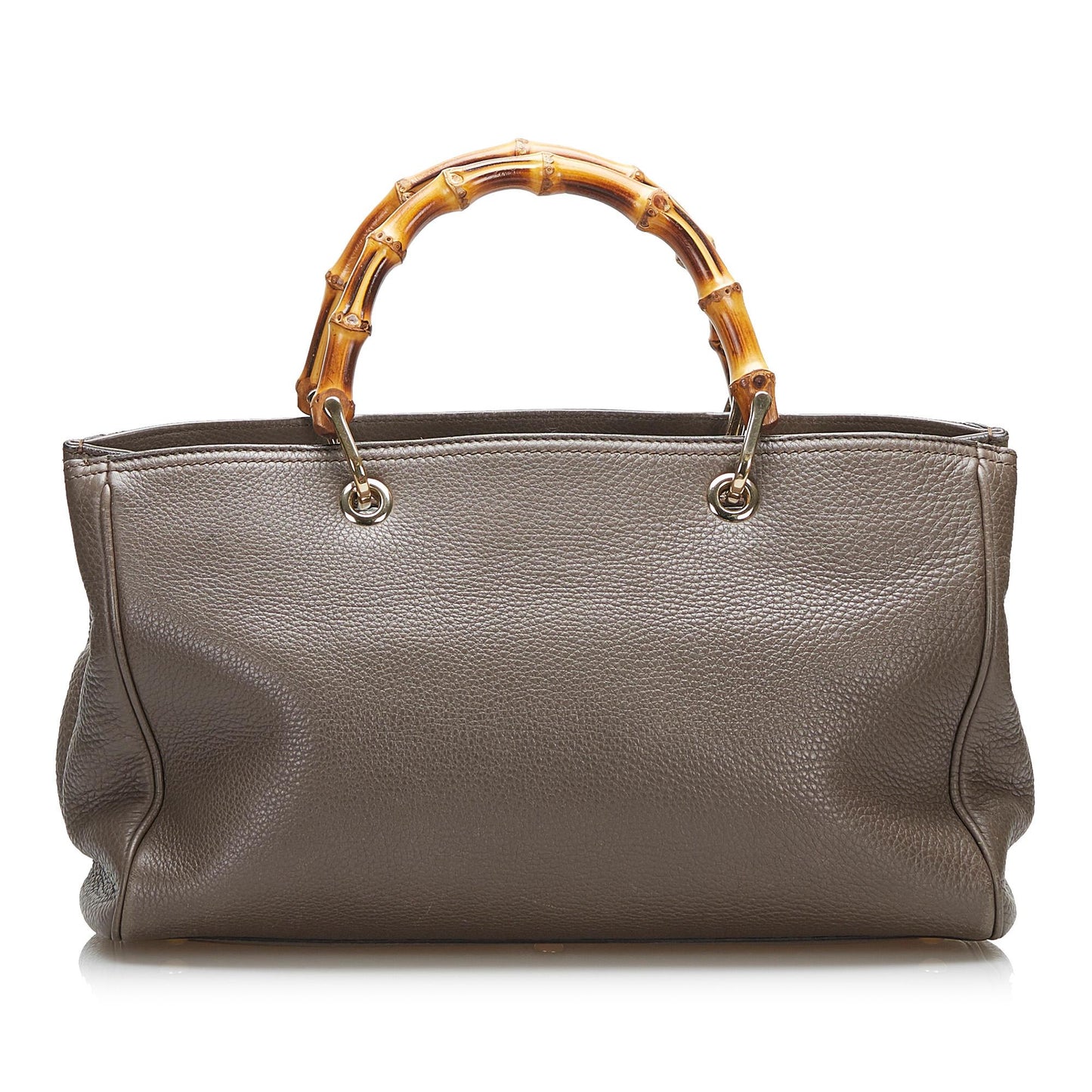 Gucci Bamboo Shopper SHG-FH3Y3F Calf Brown Satchel Bag